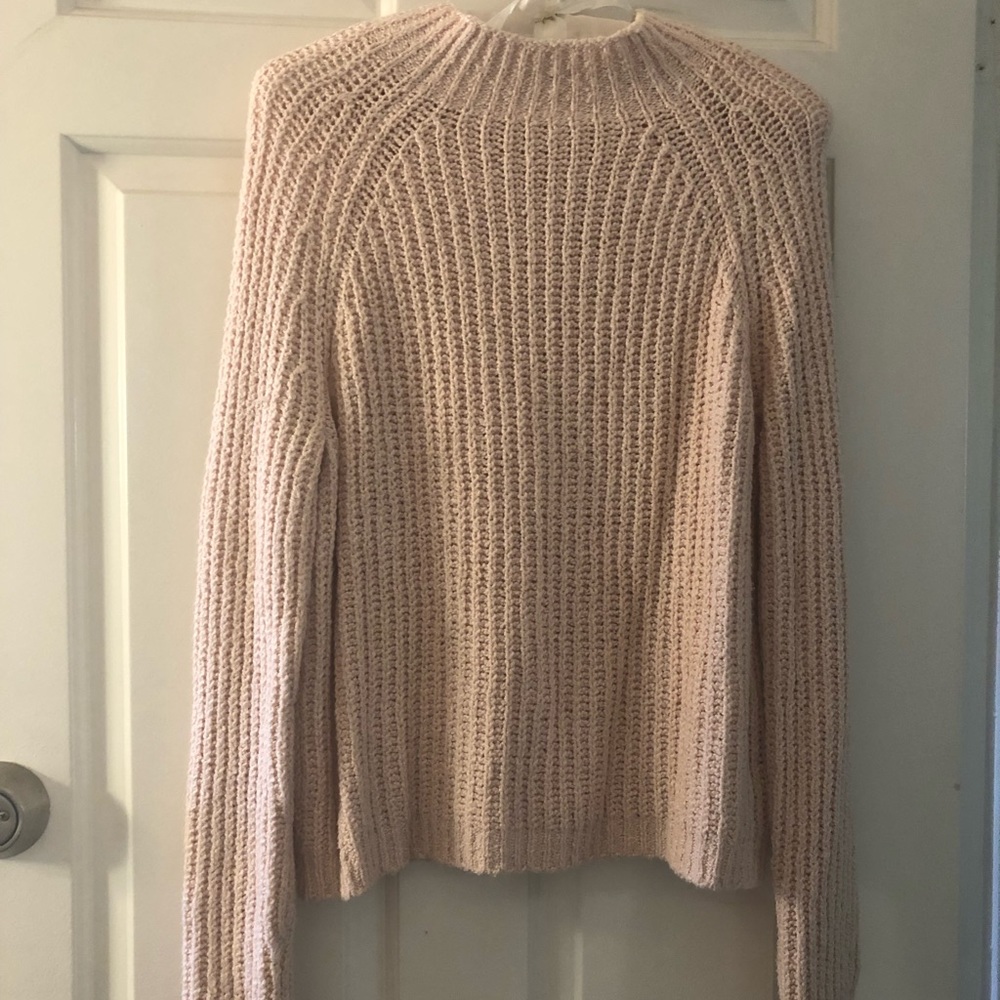 Ivy + Main peach sweater